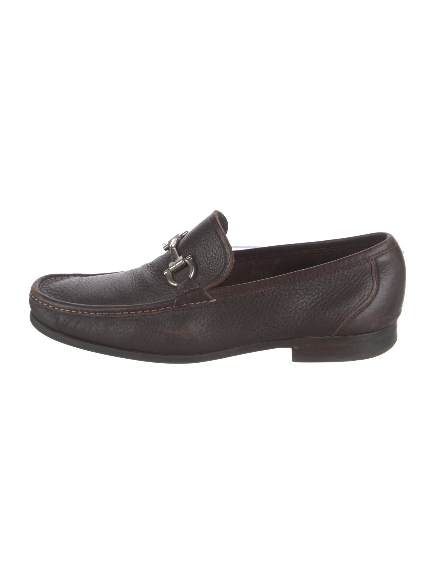 Salvatore Ferragamo Leather Dress Loafers