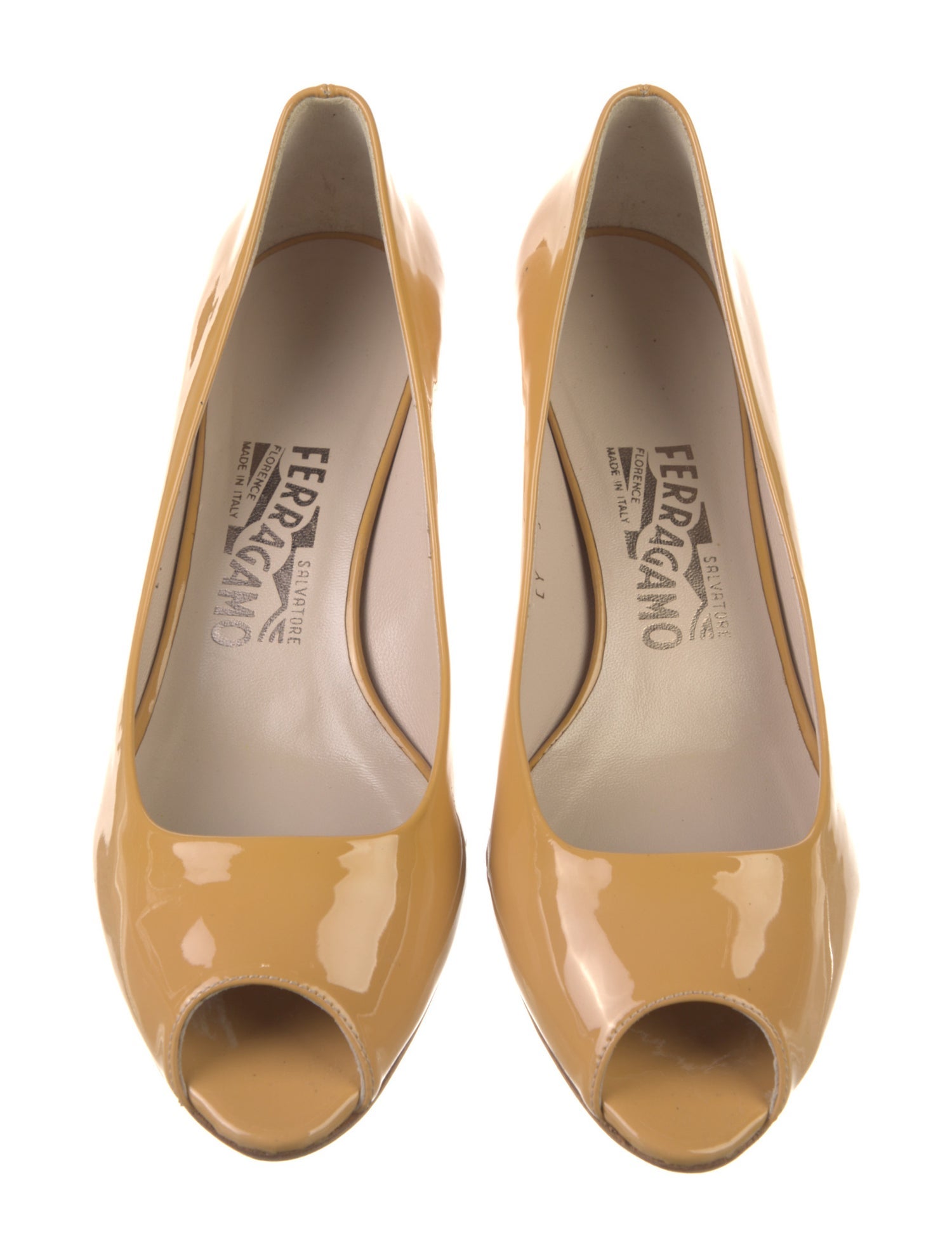 Salvatore Ferragamo Patent Leather Pumps