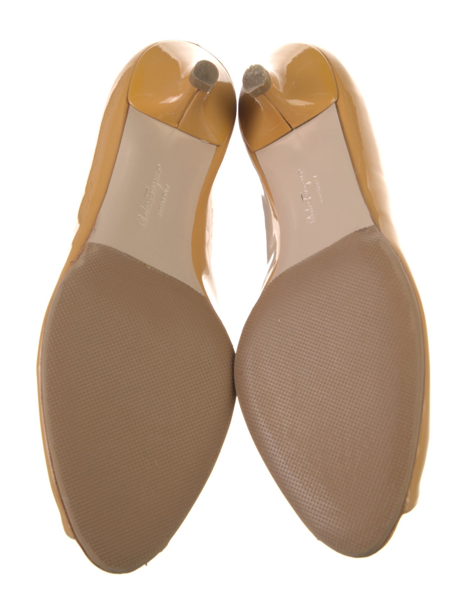 Salvatore Ferragamo Patent Leather Pumps