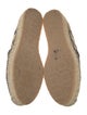 Salvatore Ferragamo Printed Leather Trim Embellishment Espadrilles