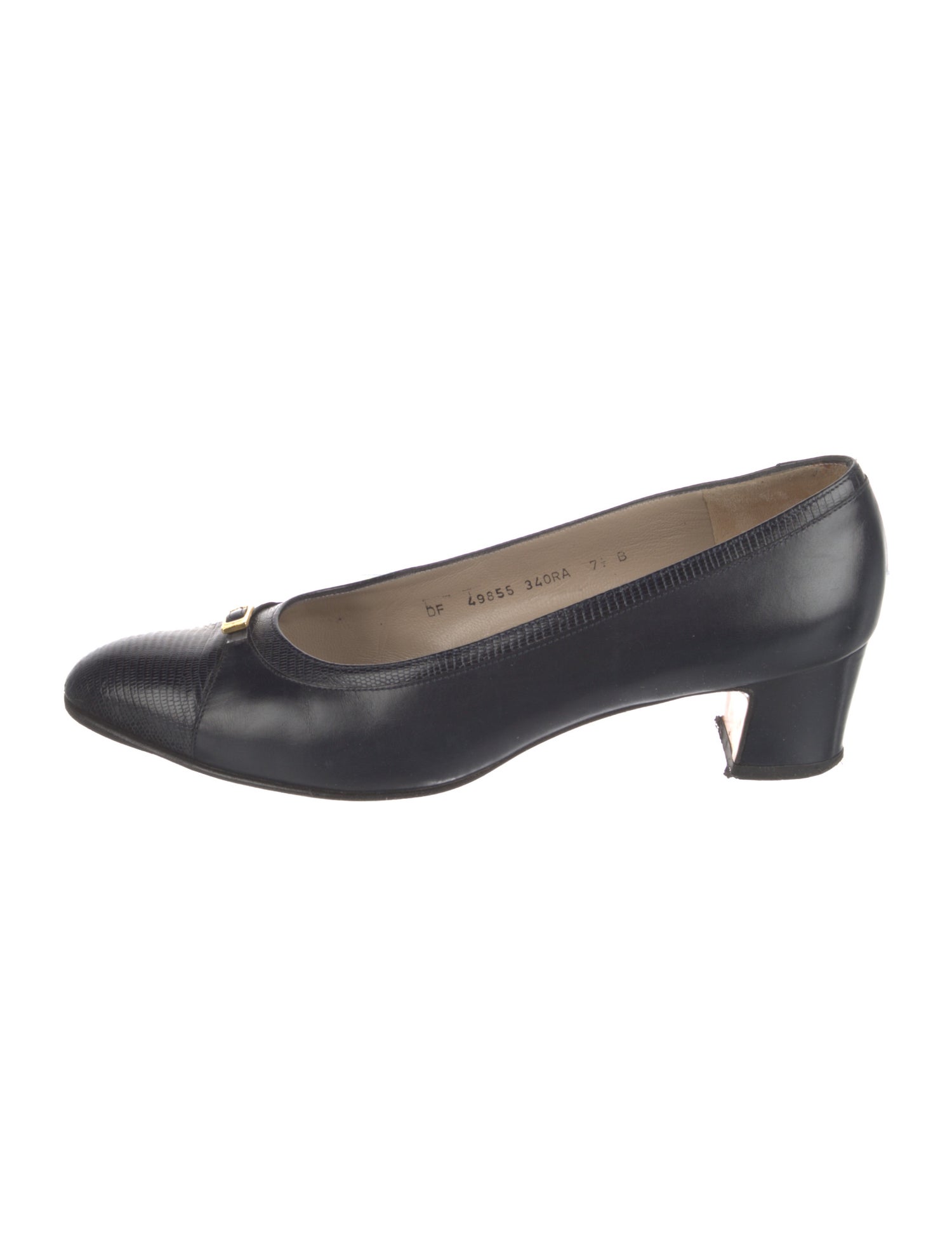 Salvatore Ferragamo Leather Pumps