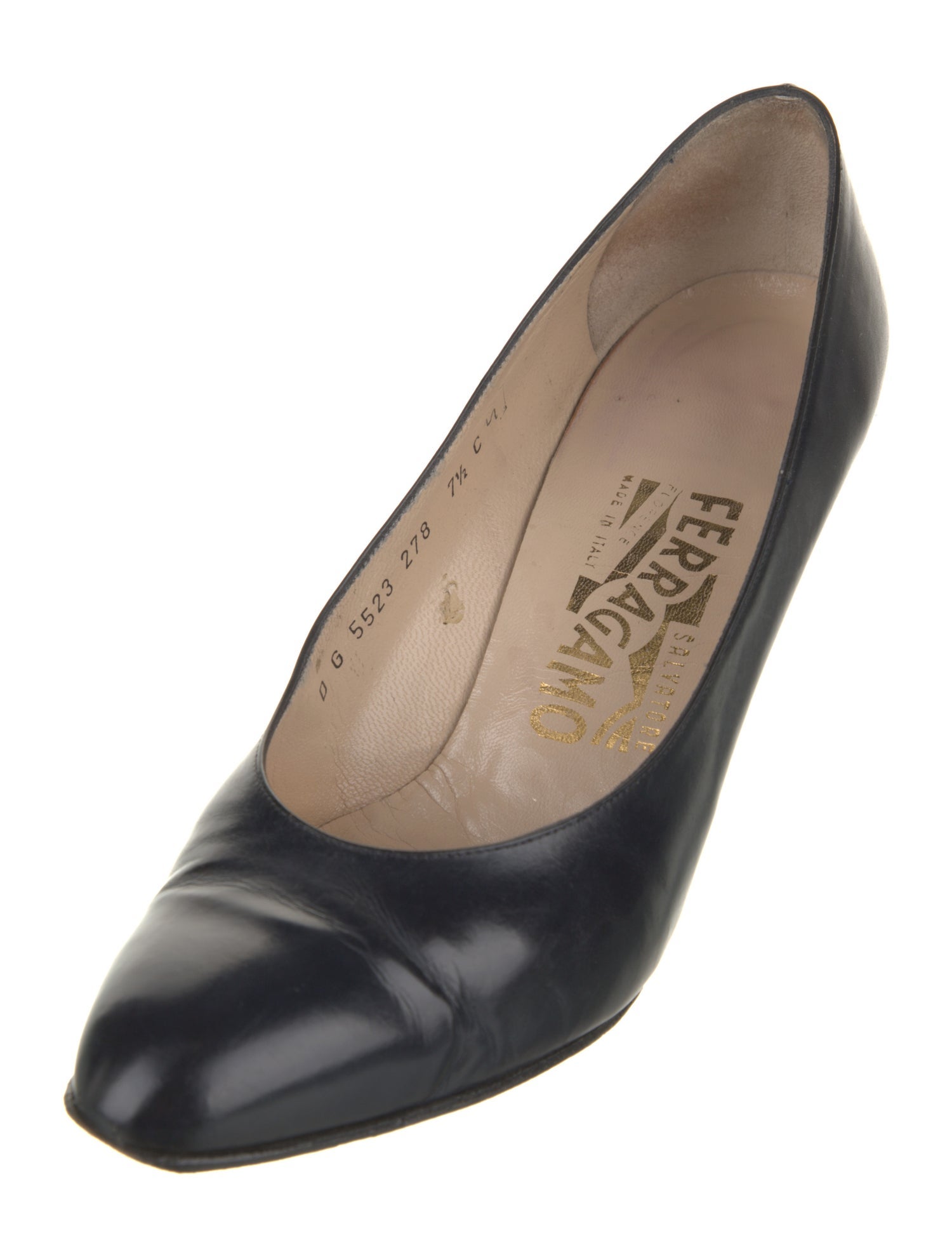 Salvatore Ferragamo Leather Pumps