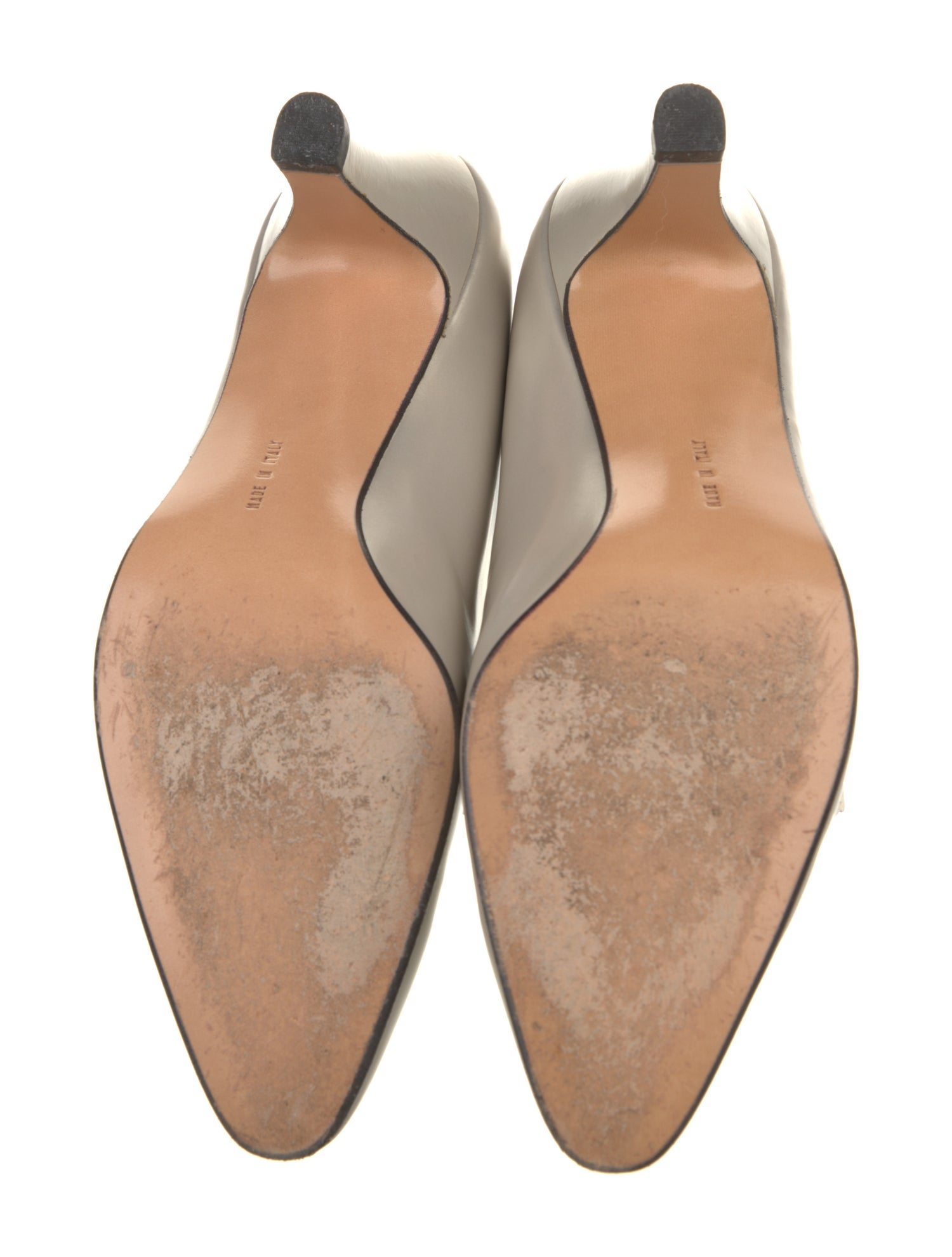 Salvatore Ferragamo Vintage Calf Leather Pumps