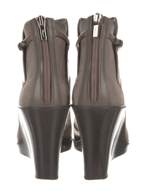 Salvatore Ferragamo Suede Lace-Up Boots