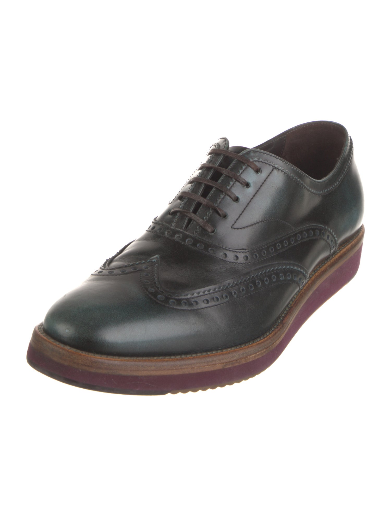 Salvatore Ferragamo Leather Brogues