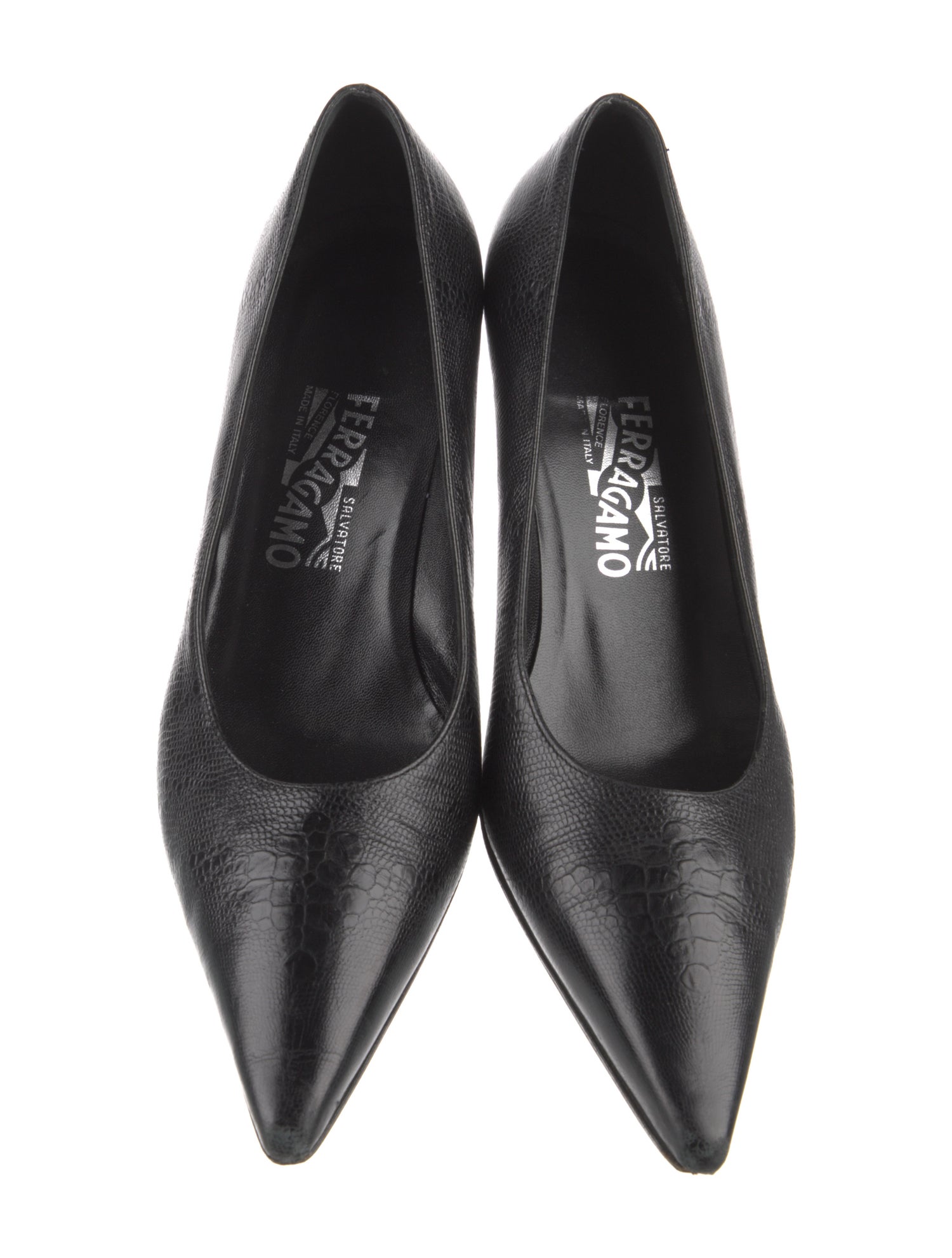 Salvatore Ferragamo Leather Pumps
