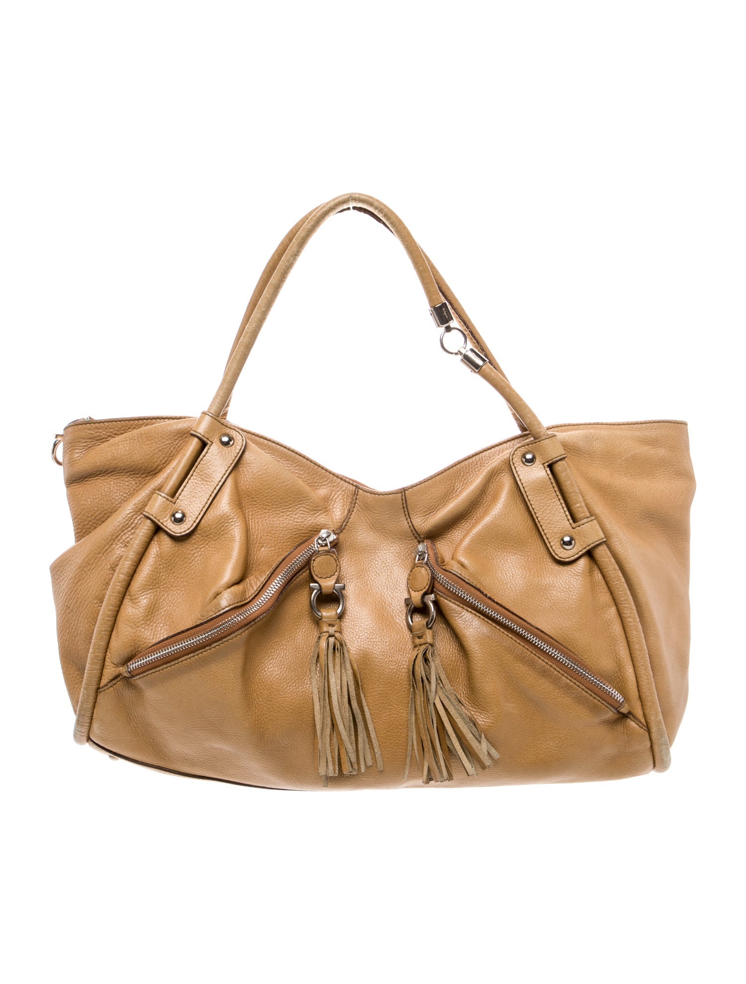 Salvatore Ferragamo Leather Hobo