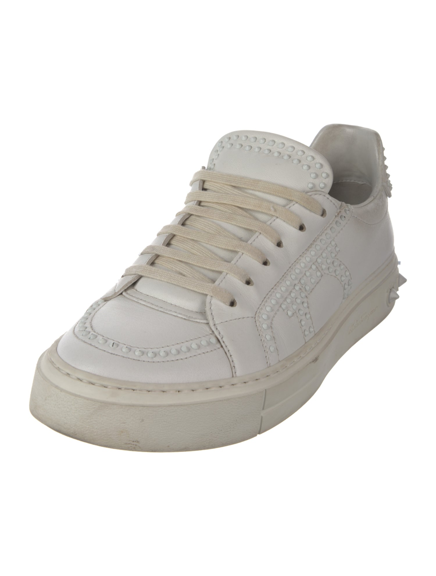 Salvatore Ferragamo Leather Sneakers