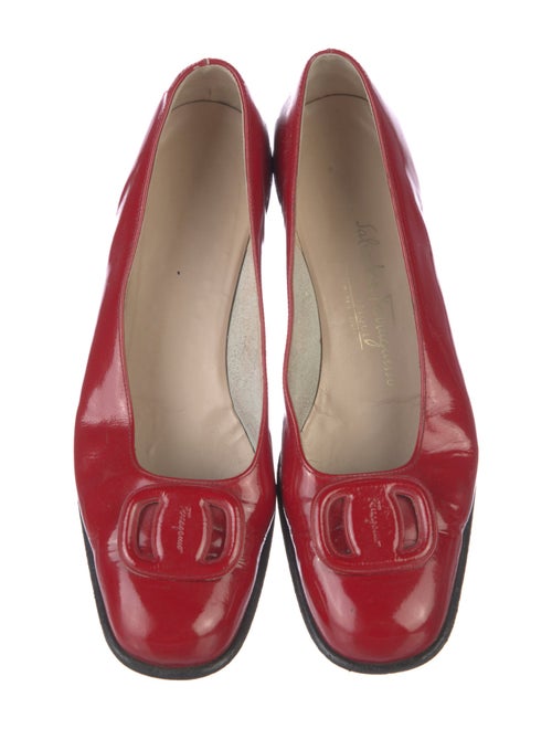 Salvatore Ferragamo Patent Leather Flats