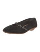 Salvatore Ferragamo Suede Mary Jane Flats