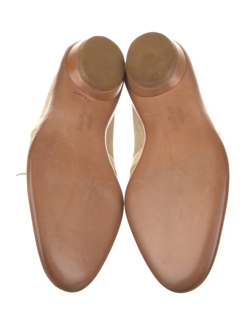 Salvatore Ferragamo Suede Mary Jane Flats