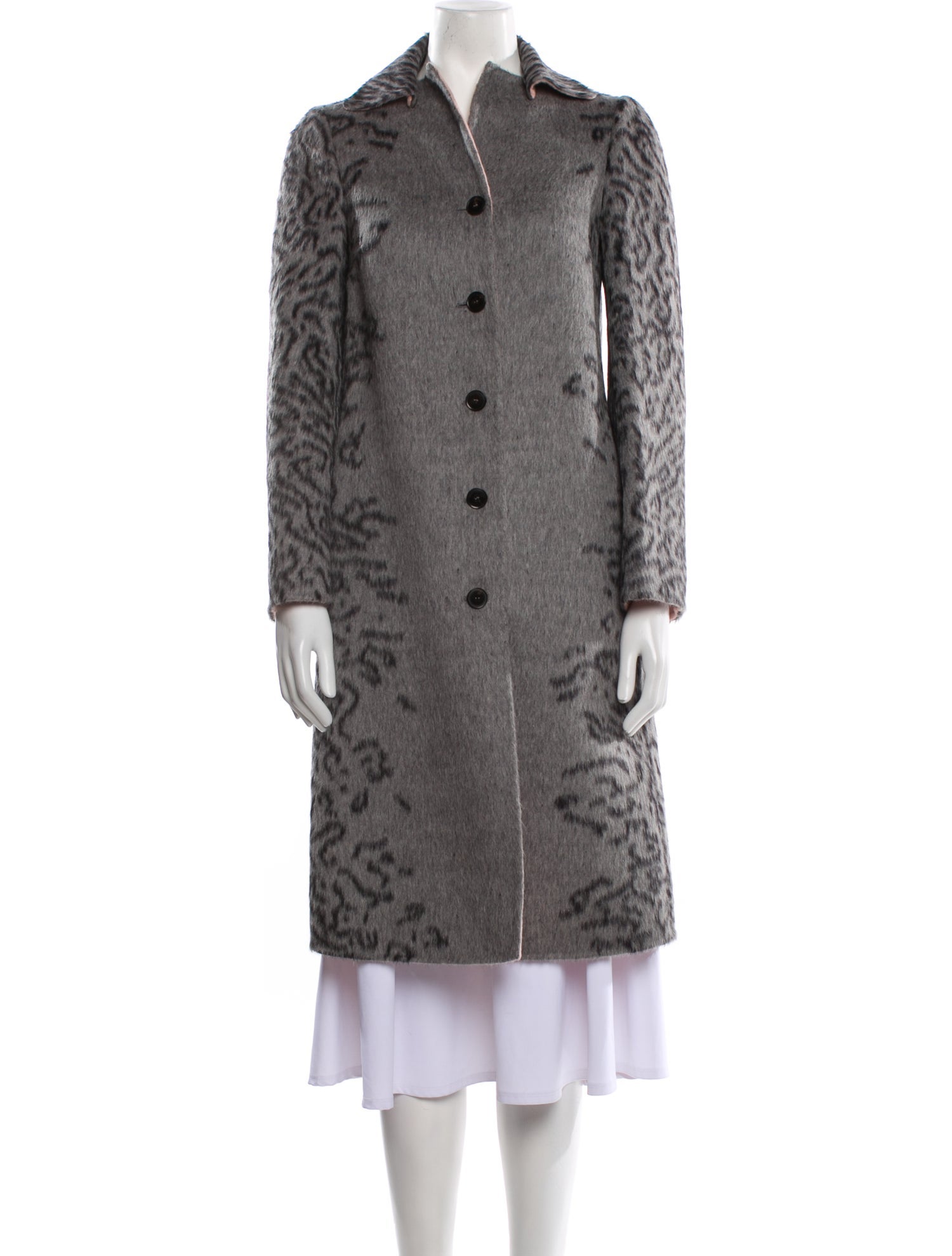 Salvatore Ferragamo Printed Coat
