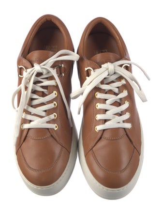 Salvatore Ferragamo Leather Sneakers