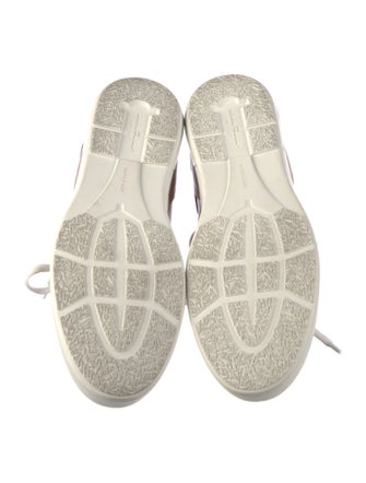 Salvatore Ferragamo Leather Sneakers