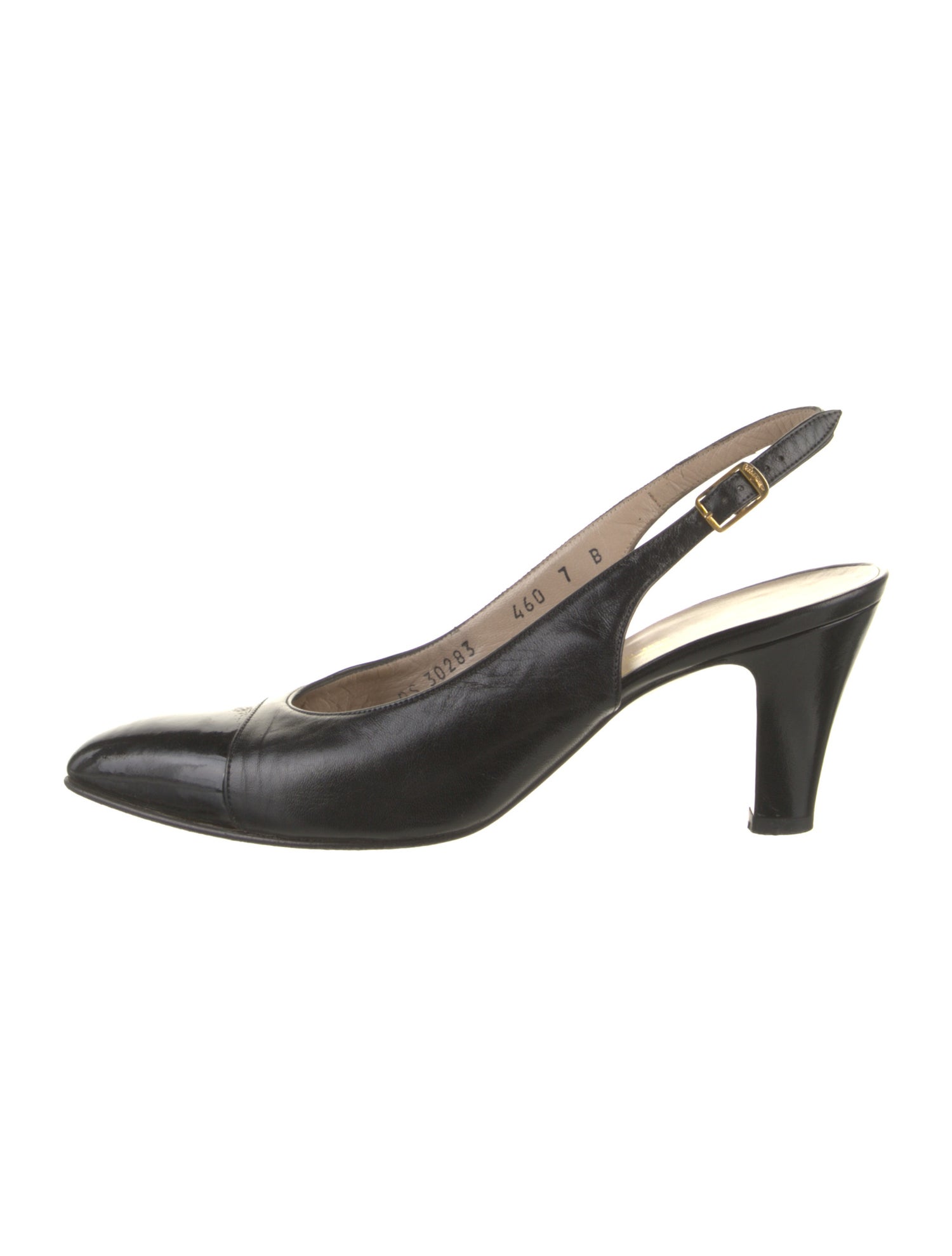 Salvatore Ferragamo Leather Slingback Pumps