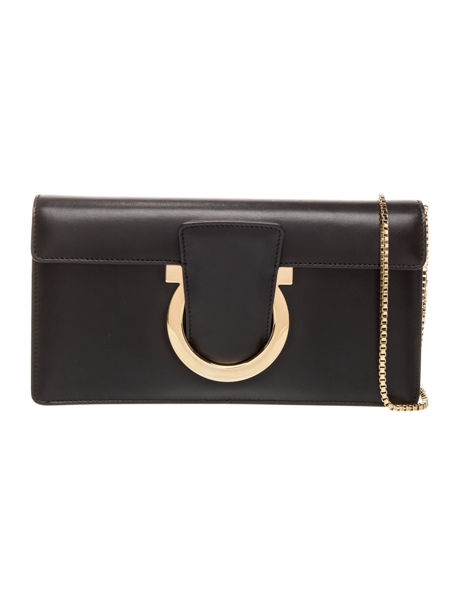 Salvatore Ferragamo Gancio Clutch w/ Tags