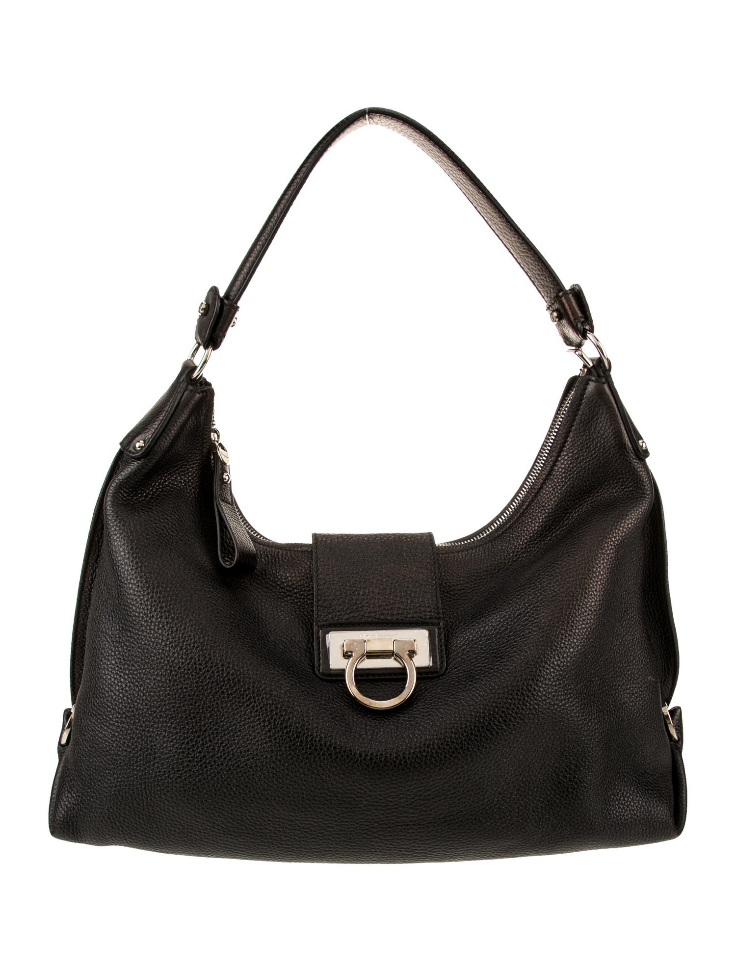 Salvatore Ferragamo Leather Top Handle Bag