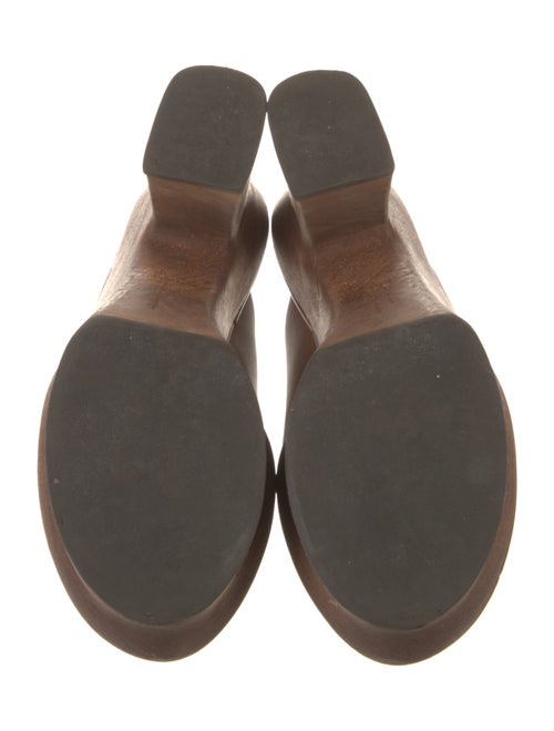 Salvatore Ferragamo Leather Slides