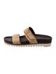 Salvatore Ferragamo Leather Slides