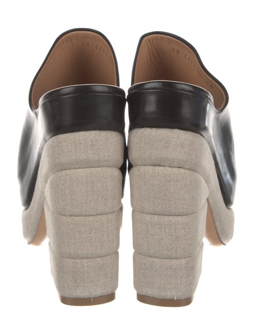 Salvatore Ferragamo Leather Slides