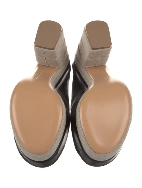 Salvatore Ferragamo Leather Slides