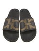 Salvatore Ferragamo Rubber Printed Slides