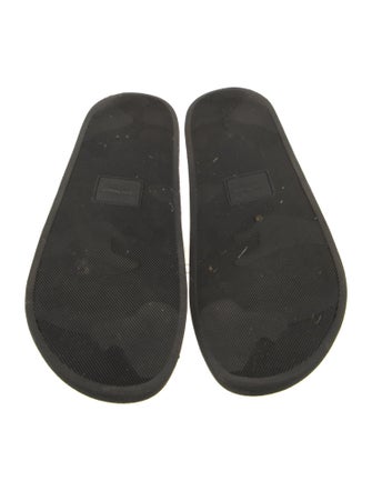 Salvatore Ferragamo Rubber Printed Slides