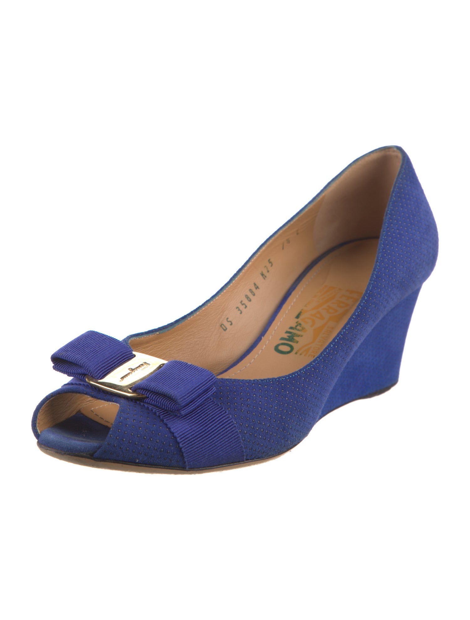 Salvatore Ferragamo Bow Accents Pumps