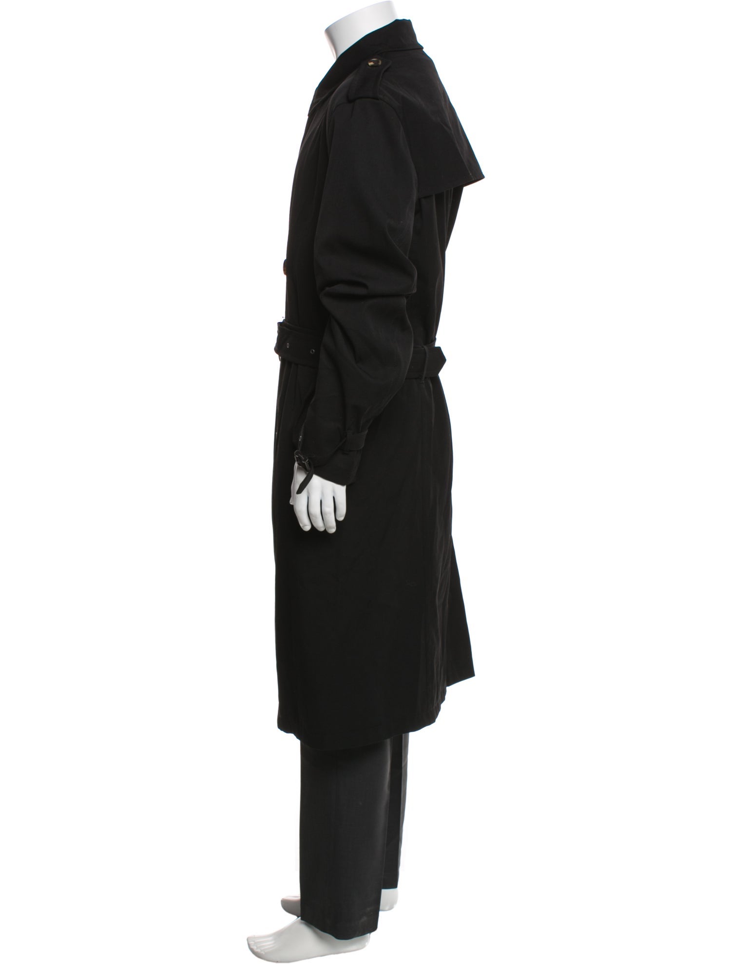Salvatore Ferragamo Wool Trench Coat