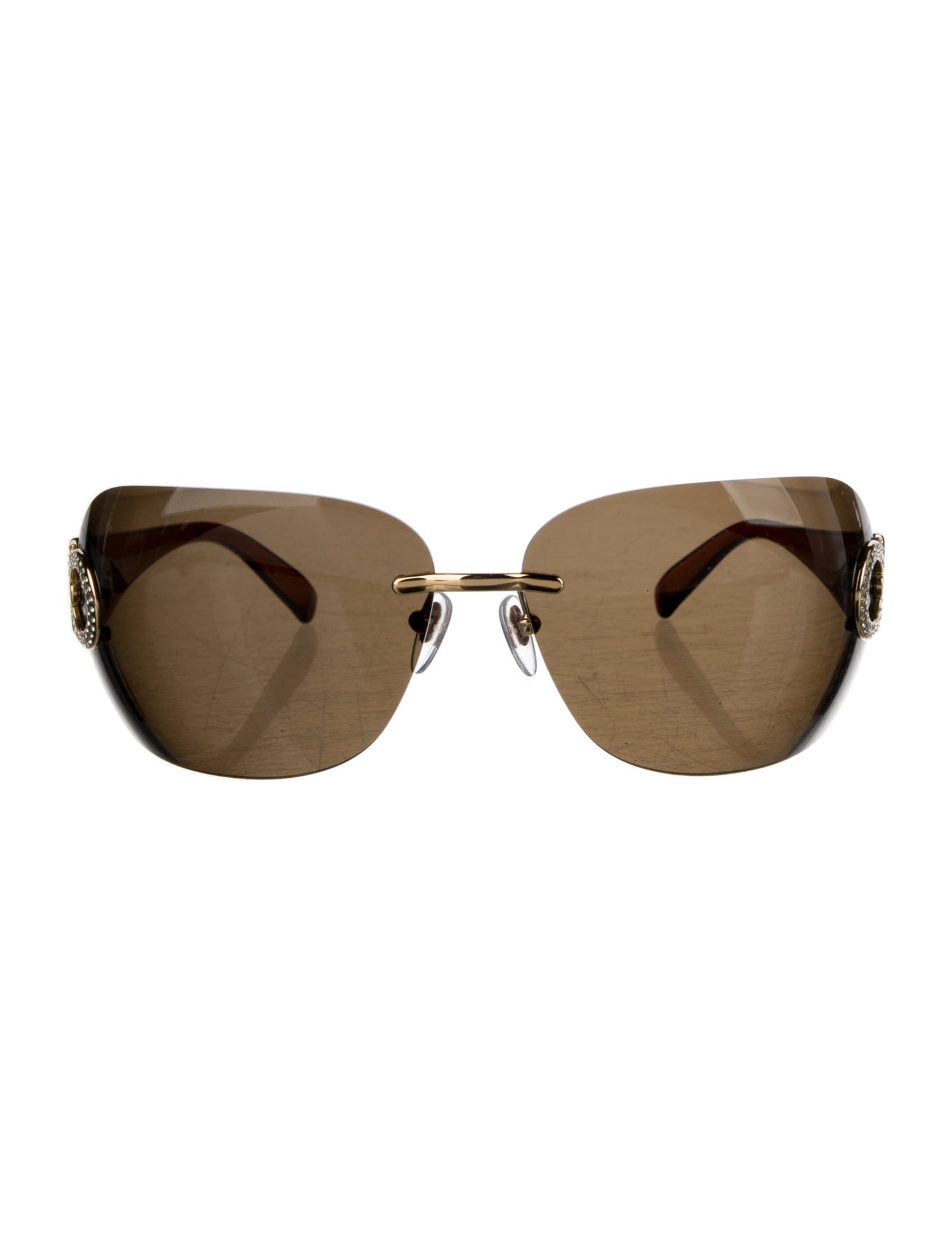 Salvatore Ferragamo Oversize Tinted Sunglasses
