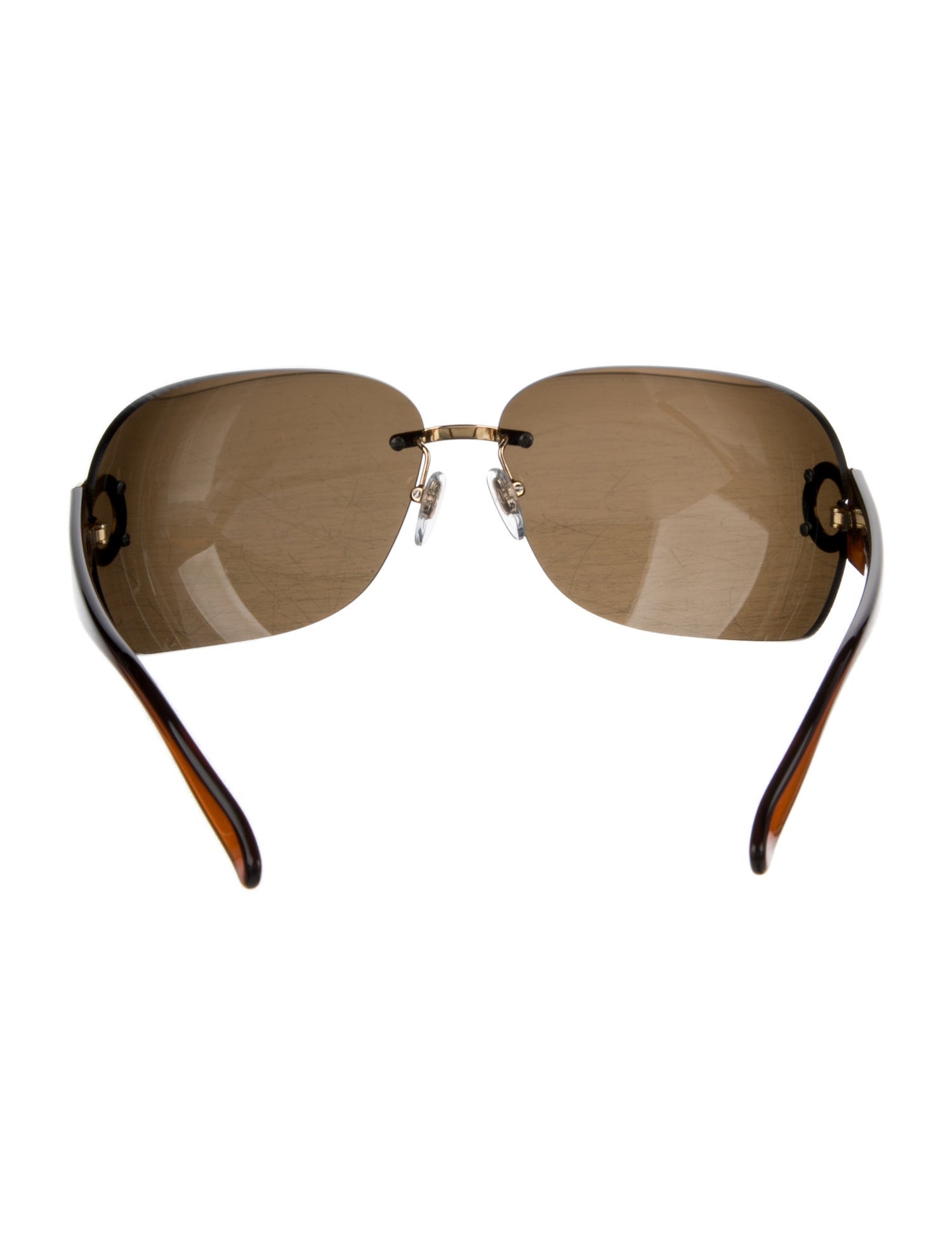 Salvatore Ferragamo Oversize Tinted Sunglasses
