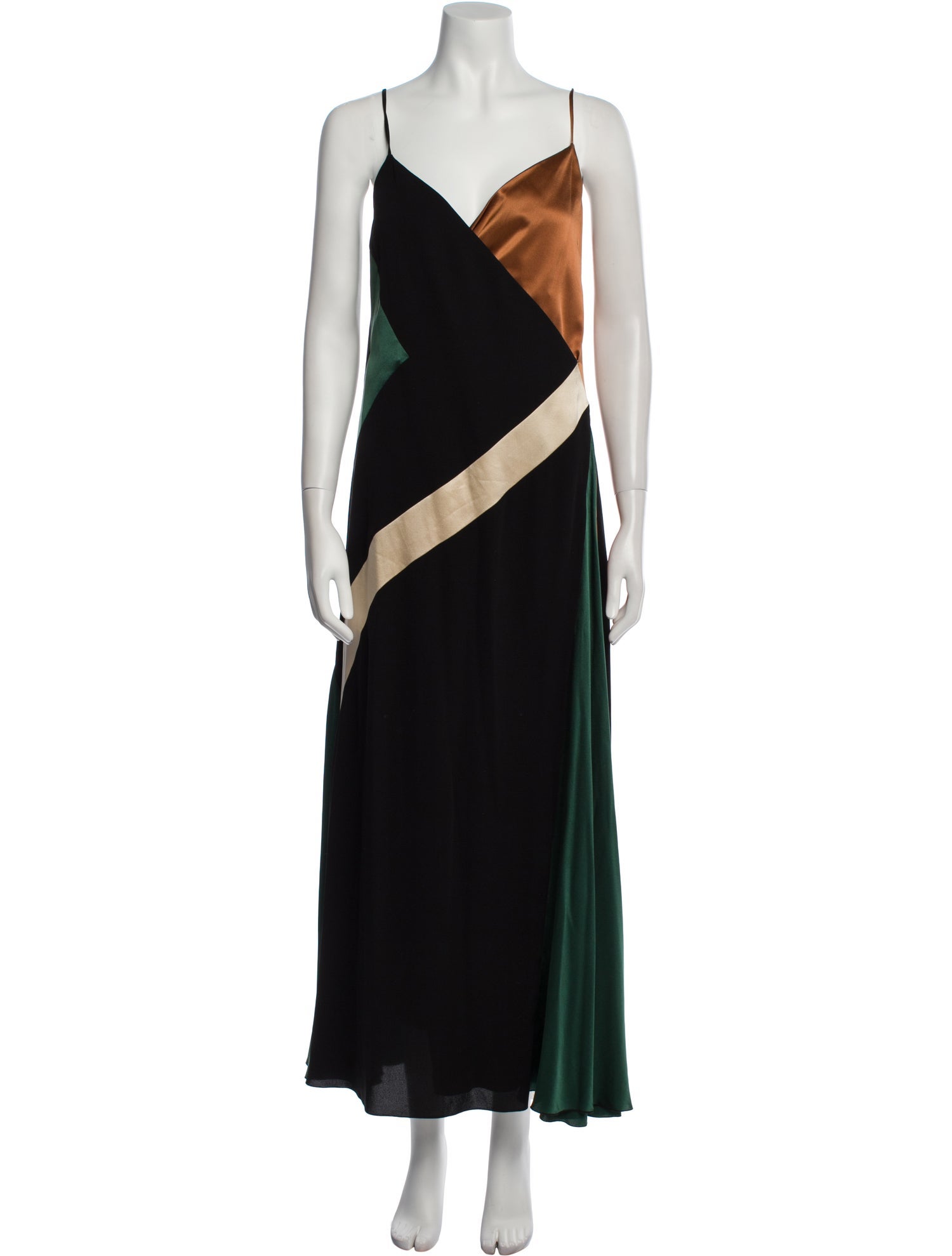 Salvatore Ferragamo Silk Long Dress