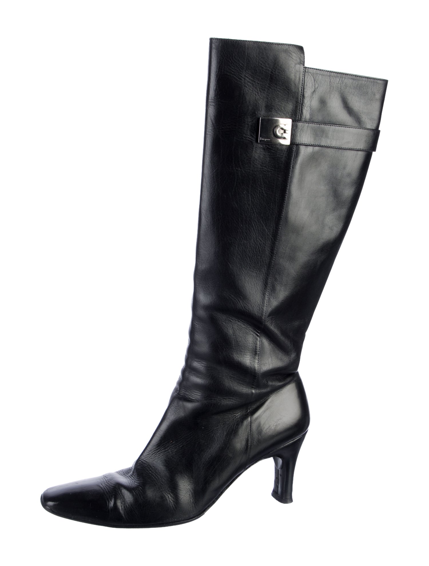 Salvatore Ferragamo Leather Boots