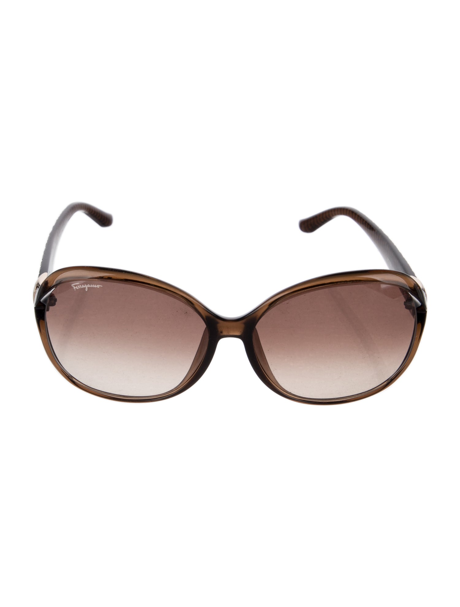 Salvatore Ferragamo Oversize Gradient Sunglasses