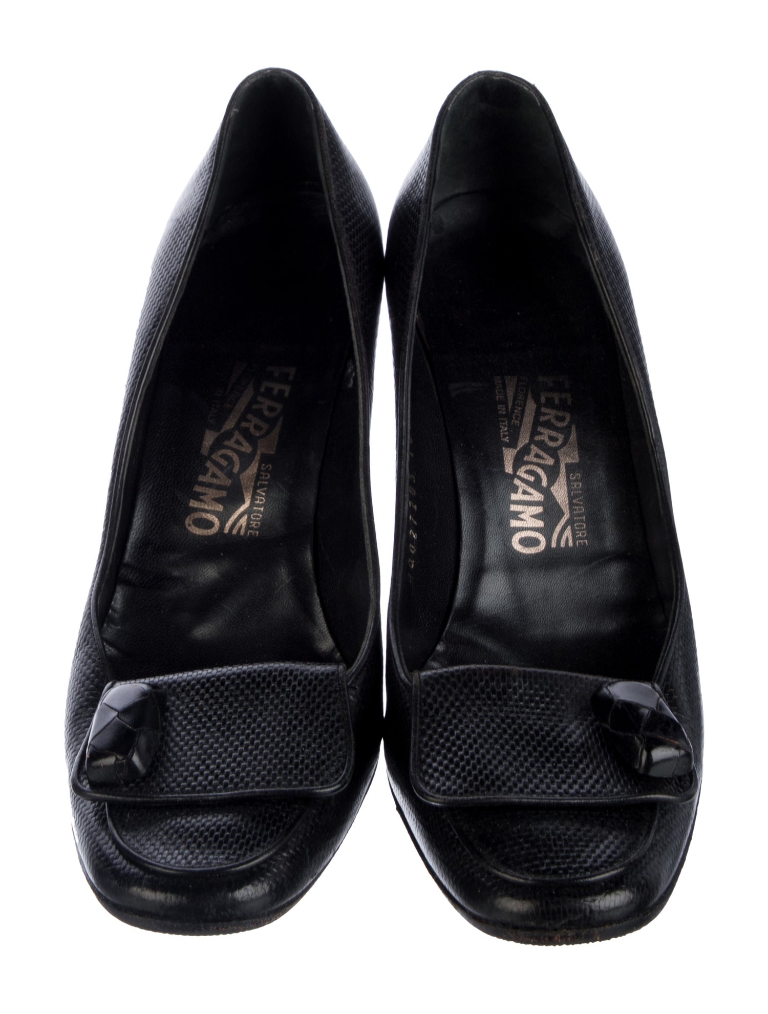 Salvatore Ferragamo Leather Pumps