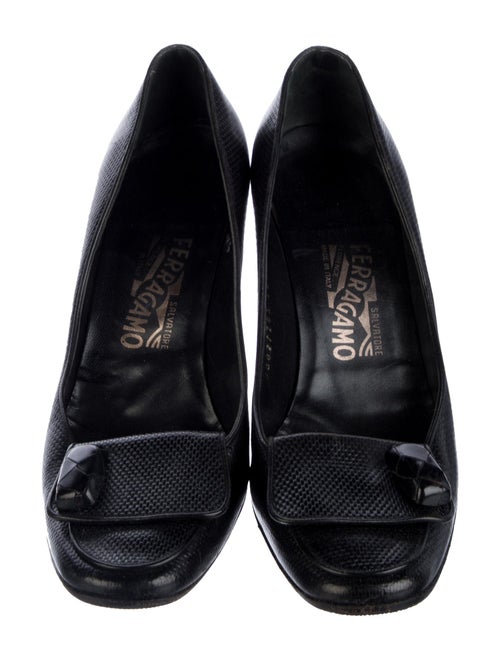 Salvatore Ferragamo Leather Pumps