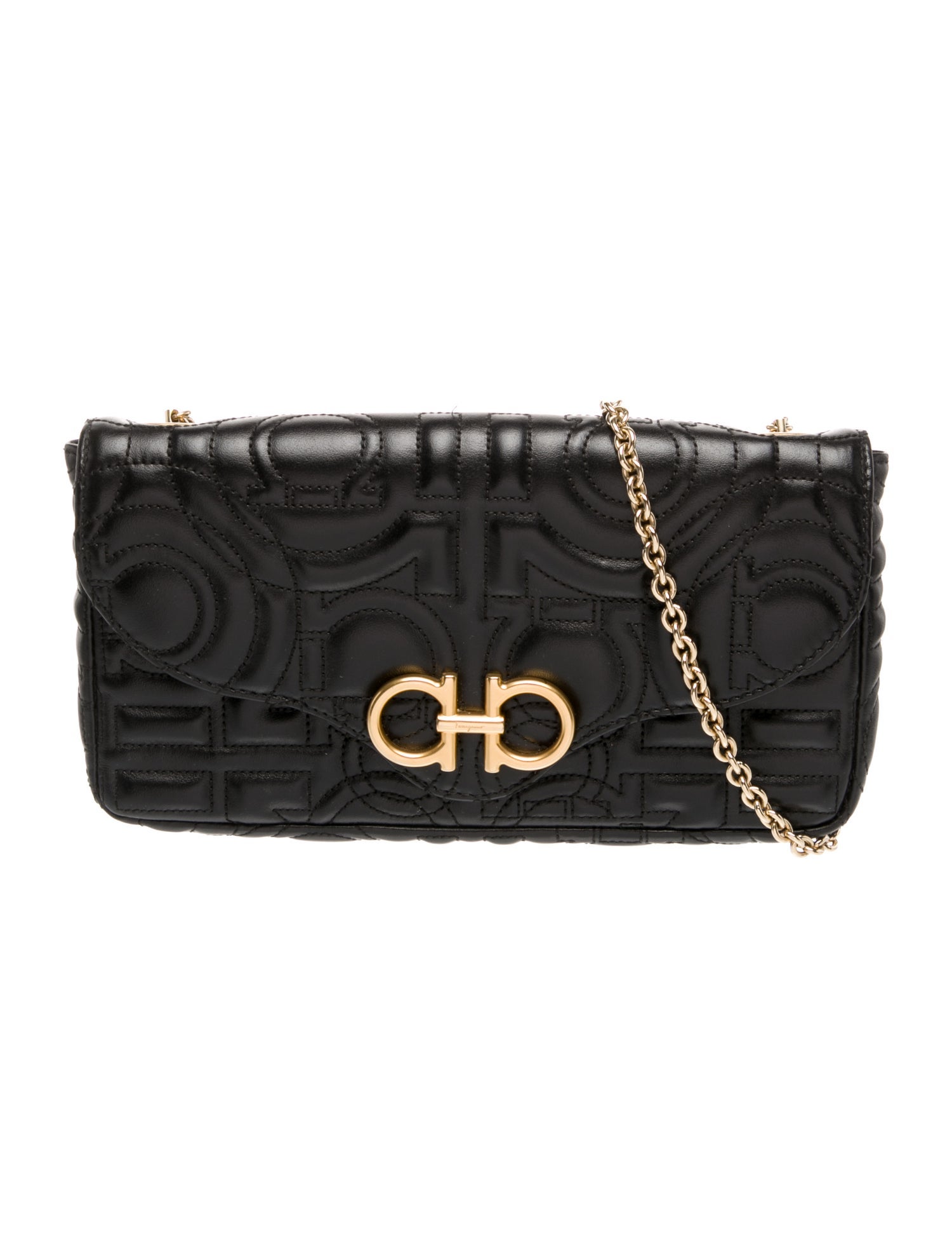 Salvatore Ferragamo Quilted Clutch