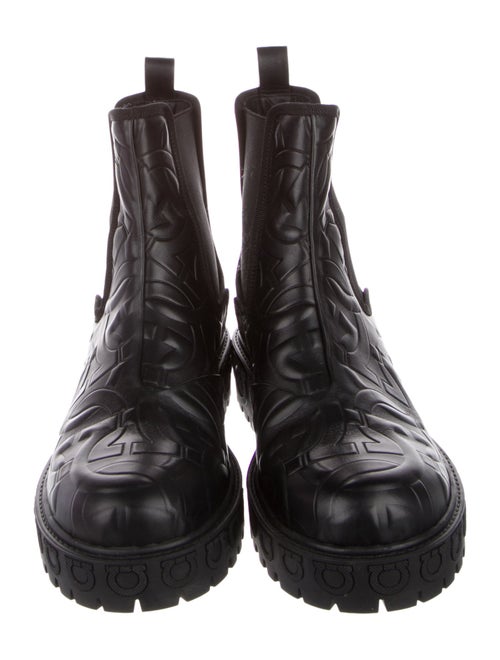 Salvatore Ferragamo Leather Chelsea Boots