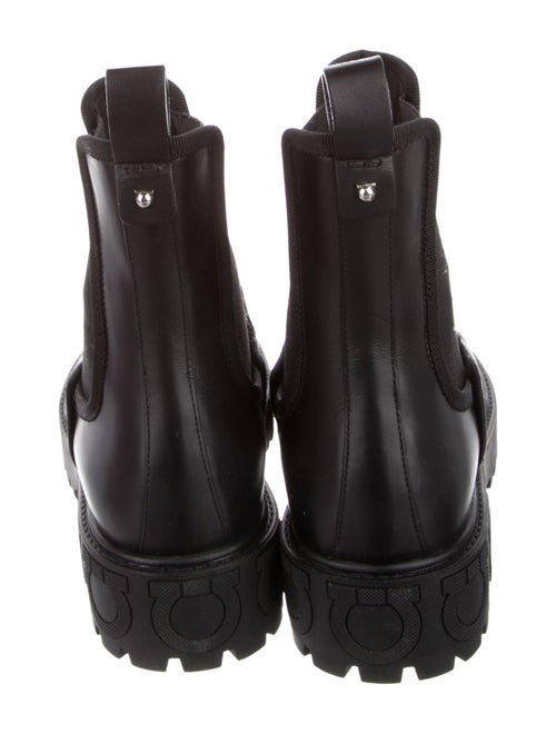 Salvatore Ferragamo Leather Chelsea Boots