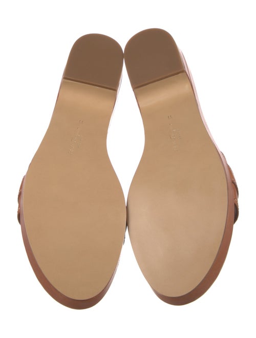 Salvatore Ferragamo Leather Slides