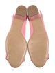 Salvatore Ferragamo Leather Bow Accents Pumps