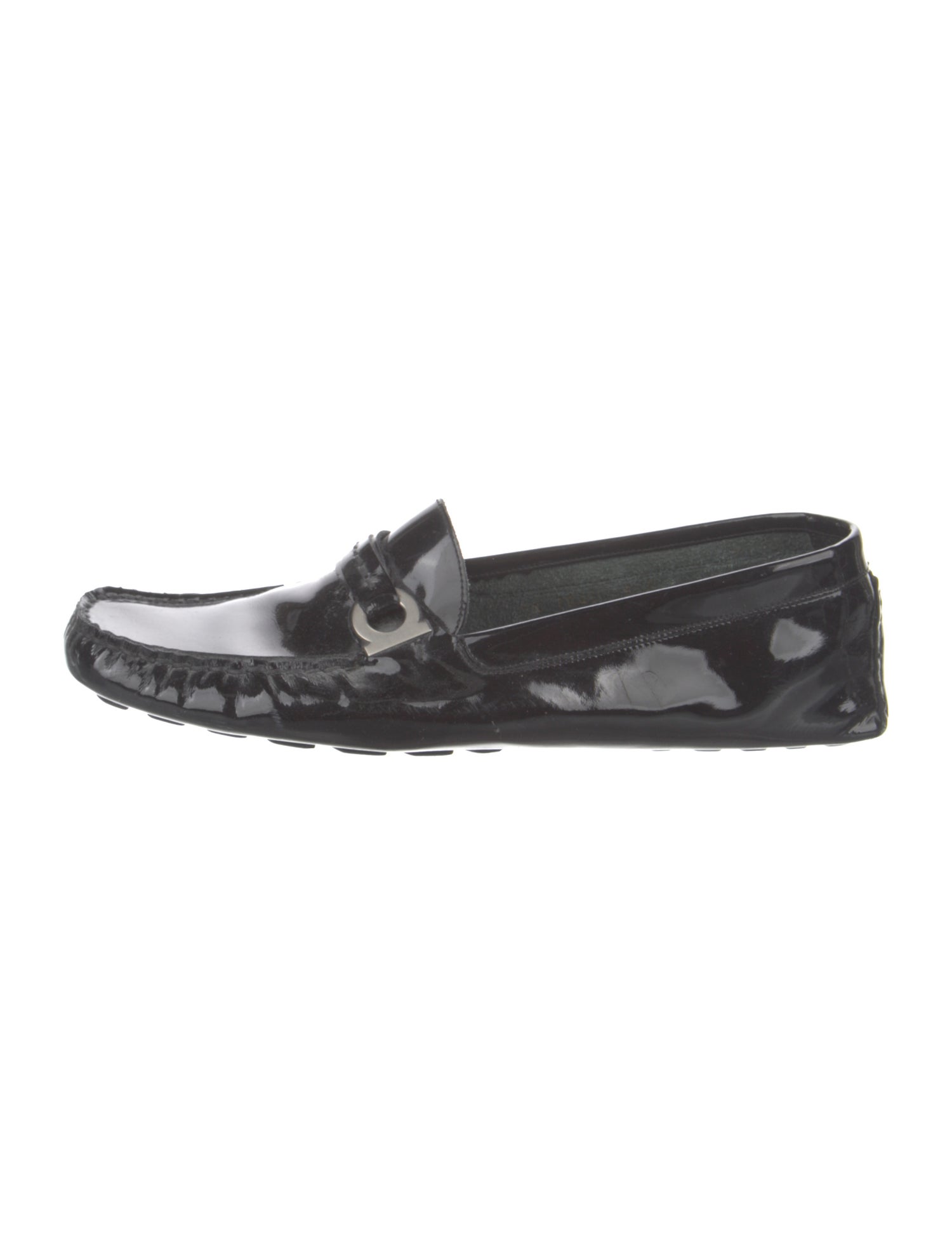 Salvatore Ferragamo Patent Leather Loafers