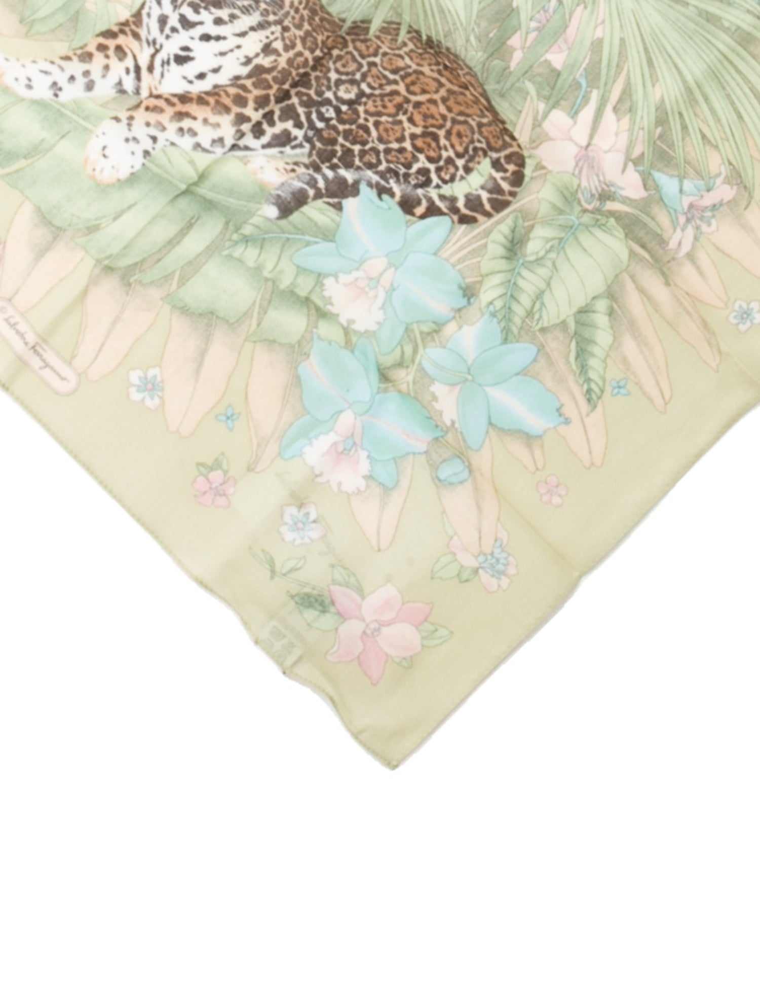 Salvatore Ferragamo Printed Bandeau w/ Tags