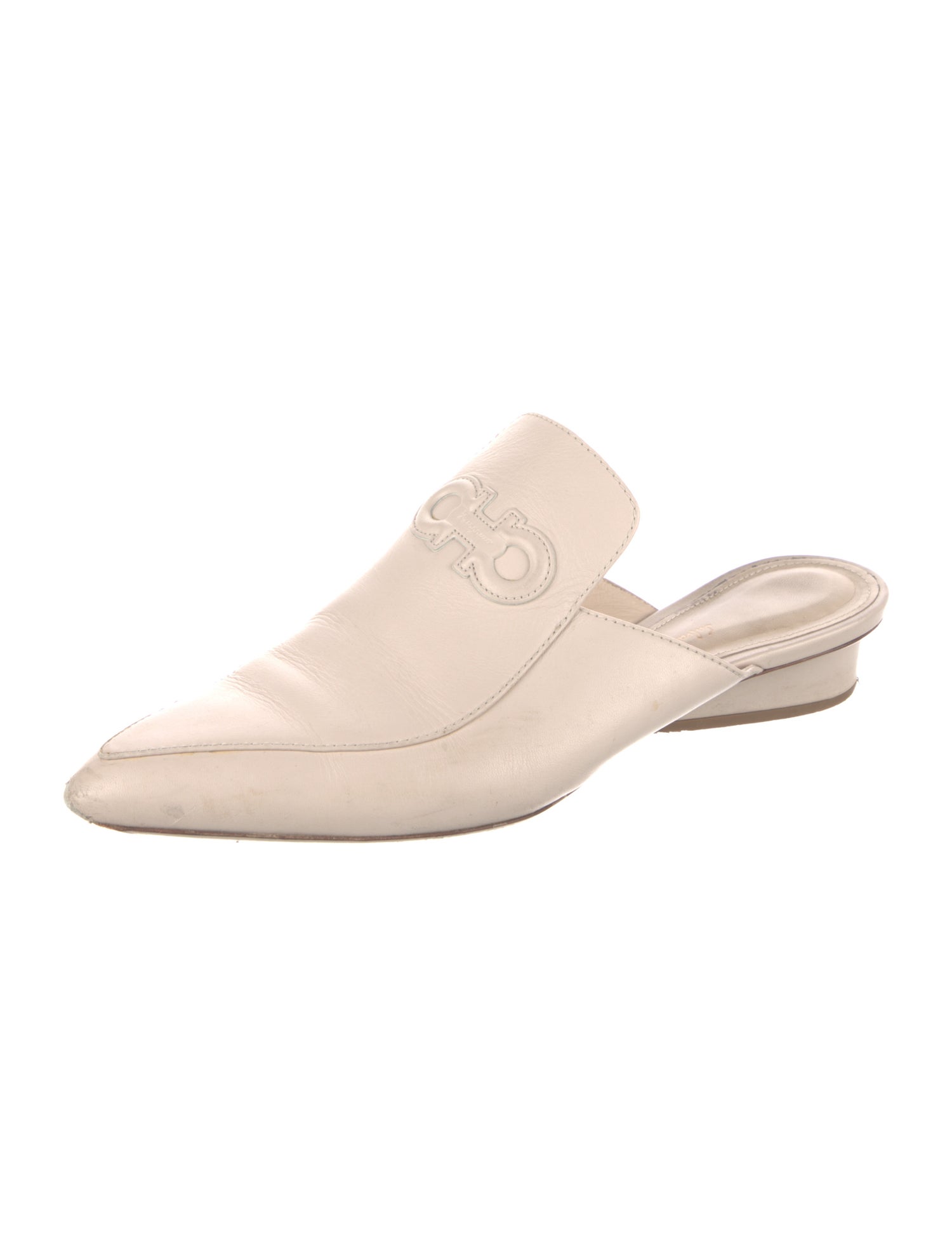 Salvatore Ferragamo Leather Mules