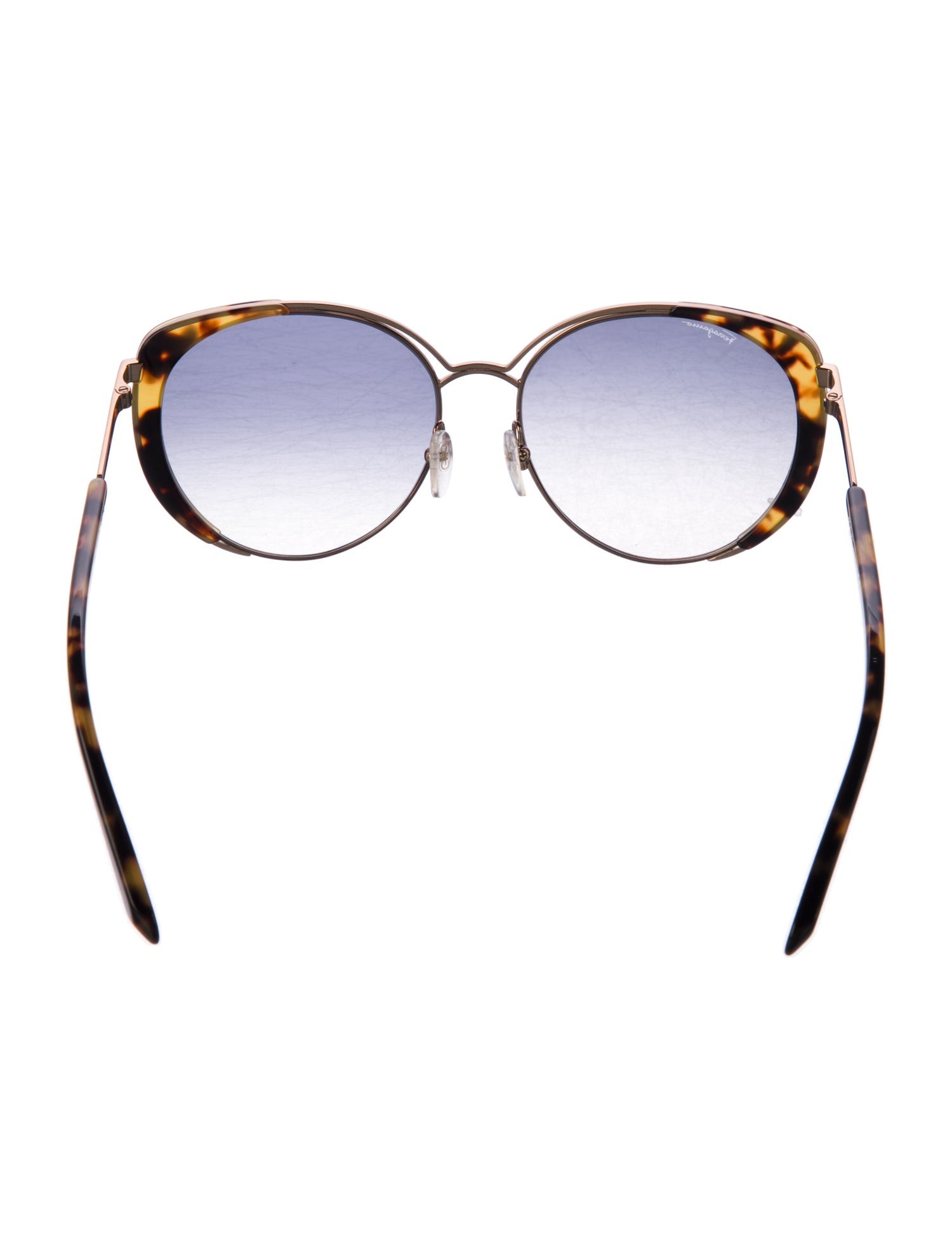 Salvatore Ferragamo Gancini Logo Oversize Sunglasses w/ Tags