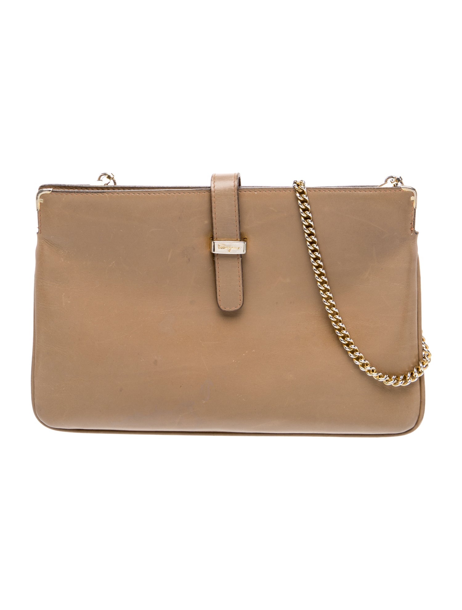 Salvatore Ferragamo Leather Shoulder Bag