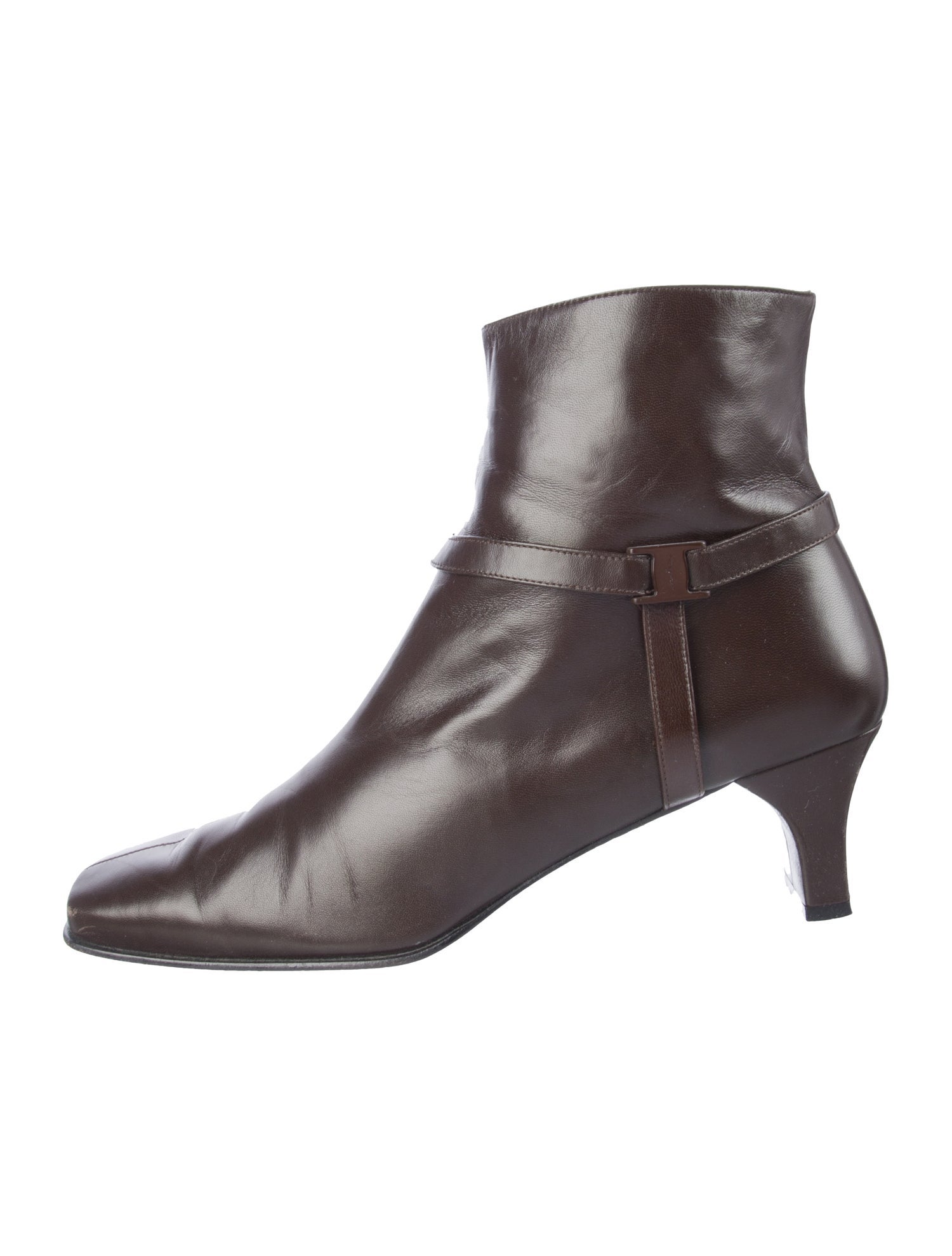 Salvatore Ferragamo Leather Boots