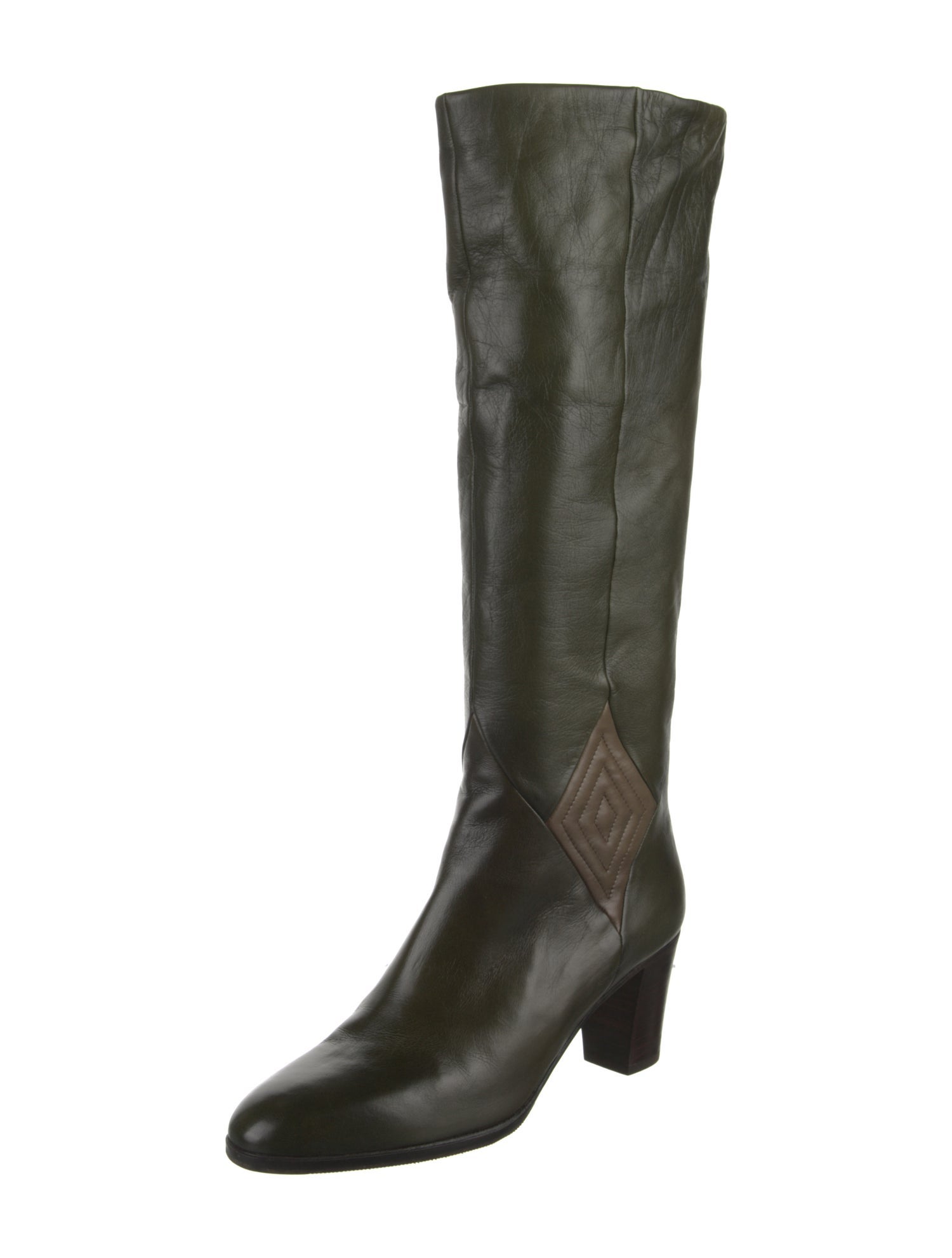Salvatore Ferragamo 1980's Leather Riding Boots