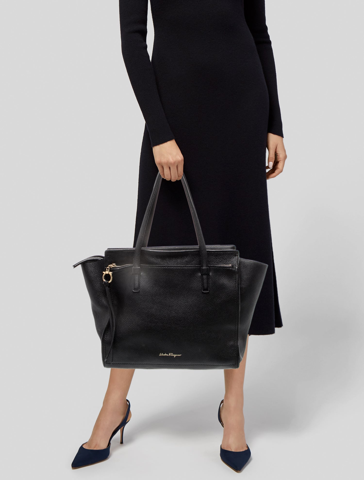 Salvatore Ferragamo Leather Tote