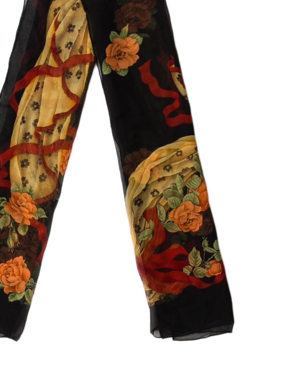 Salvatore Ferragamo Silk Printed Scarf